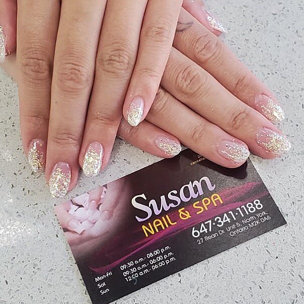 Beautiful customized sparkle design by client! 🥰